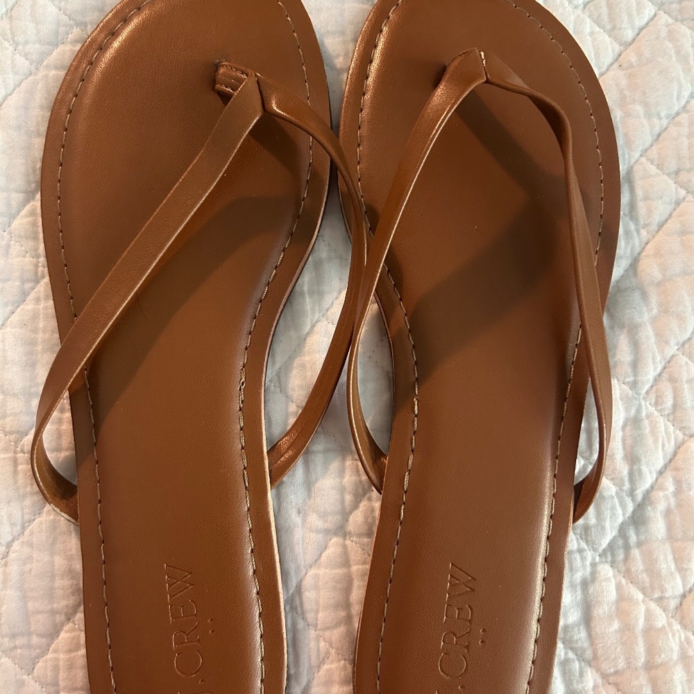 J Crew Flip Flops